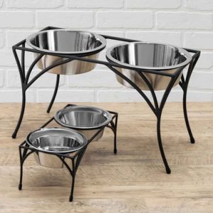 Arbor Double Elevated Dog Bowls