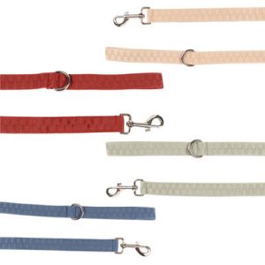 Checkered Wave Double Handle Dog Leash