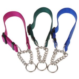 Nylon Chain Martingale Collar