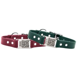 Personalized QR Code Waterproof ScruffTag Collar