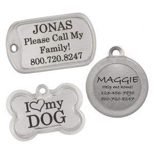 Dog ID Tag Silencers - 2 Pack