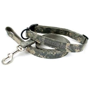 Custom Embroidered Digital Camo Dog Leash