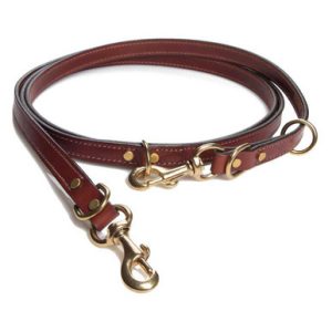 English Bridle Leather Jaeger Lead